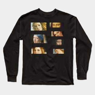 Beautiful renaissance stickers Long Sleeve T-Shirt